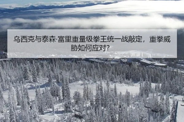乌西克与泰森·富里重量级拳王统一战敲定，重拳威胁如何应对？